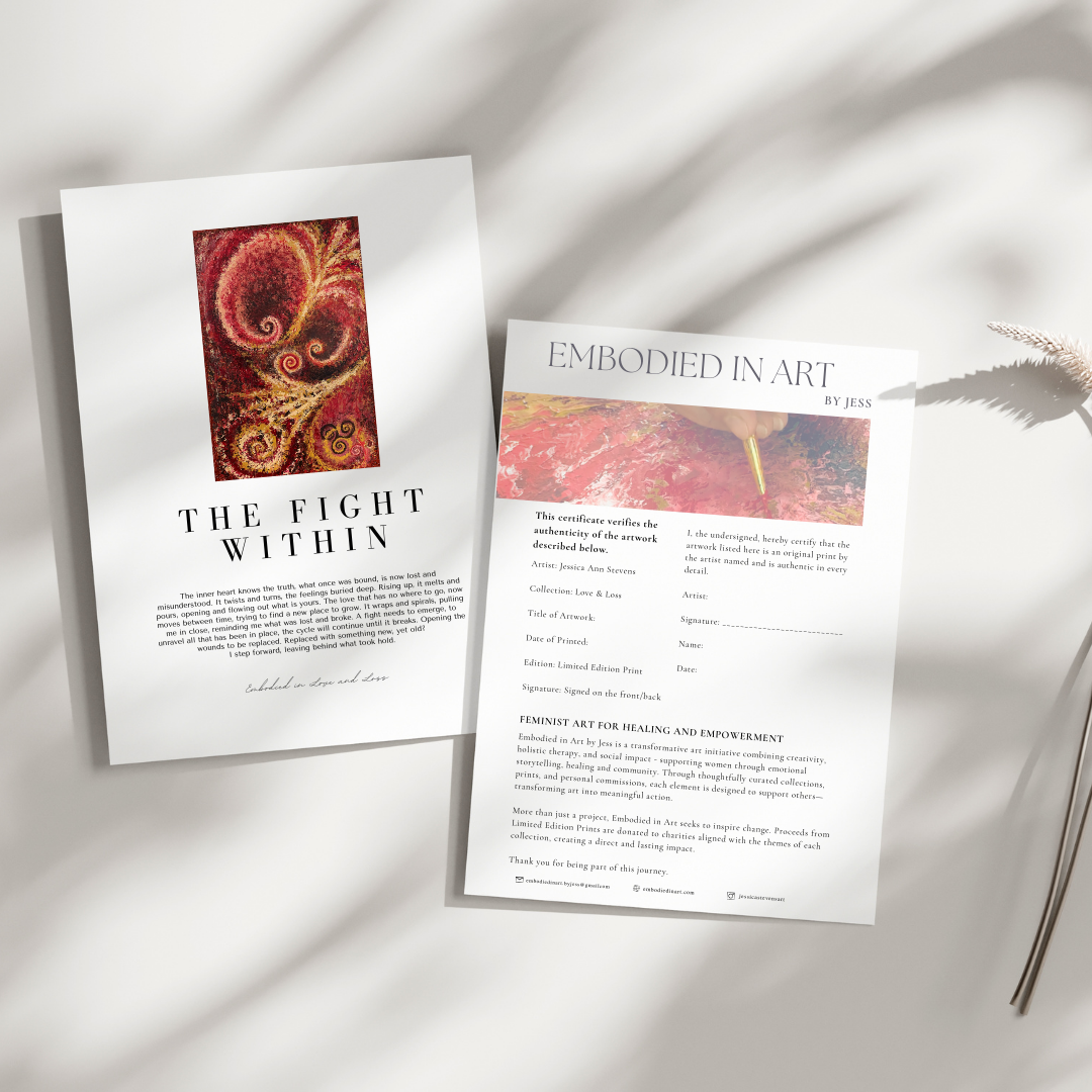 "The Fight Within" Limited Edition Art Print