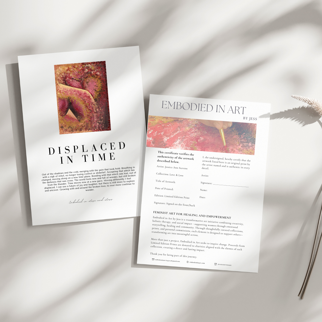 "Displaced in Time" Limited Edition Art Print