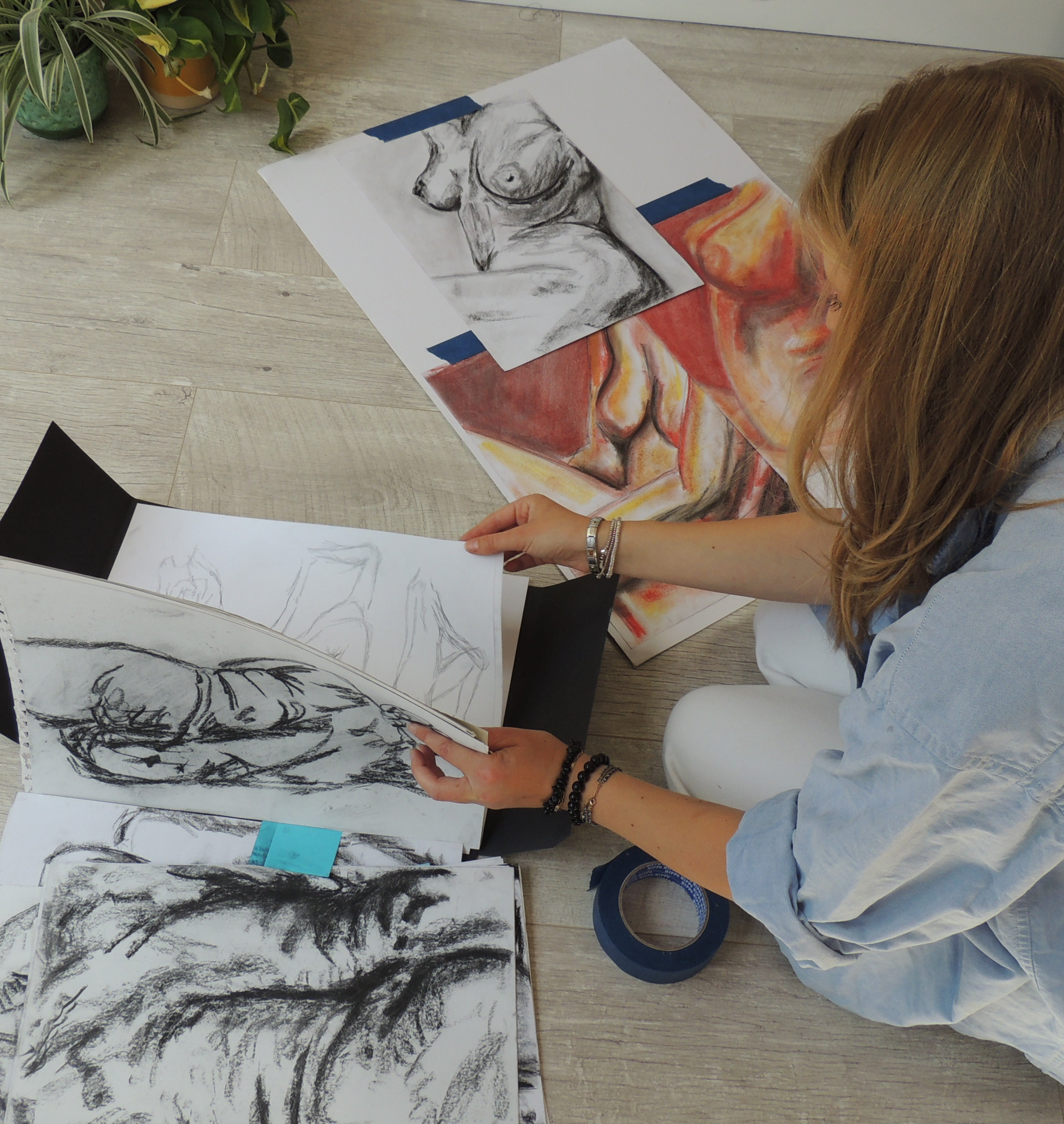 Artist Life drawing studies