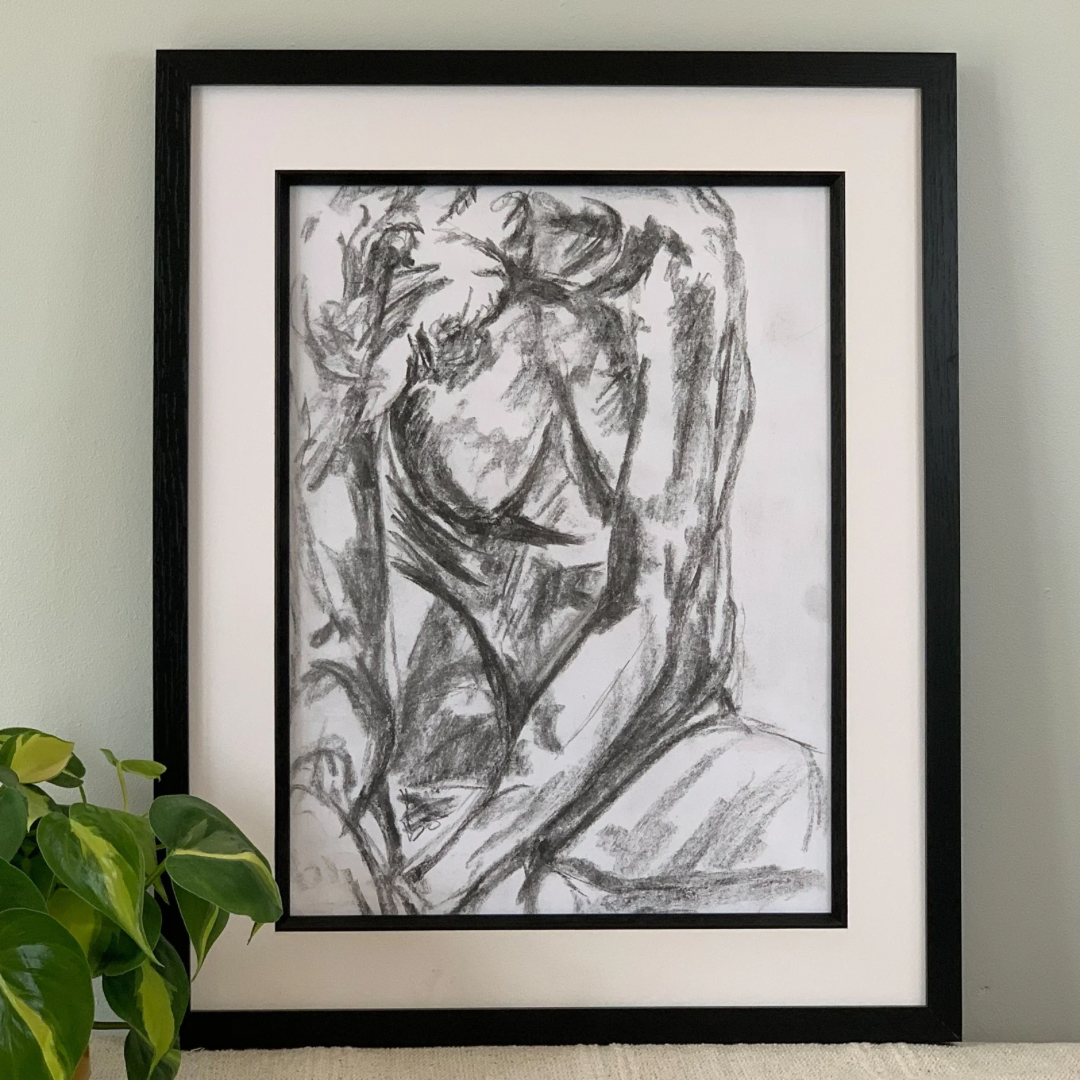 Study No 03 - Charcoal Drawing