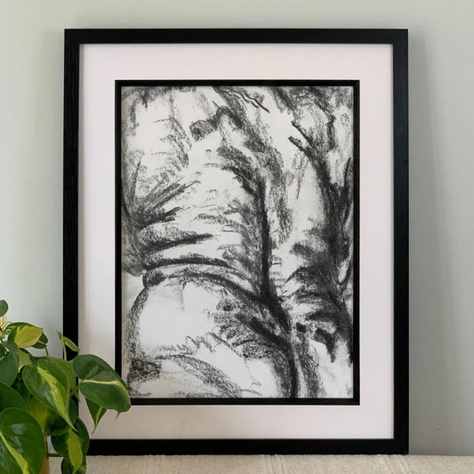 Study No 04 - Charcoal Drawing