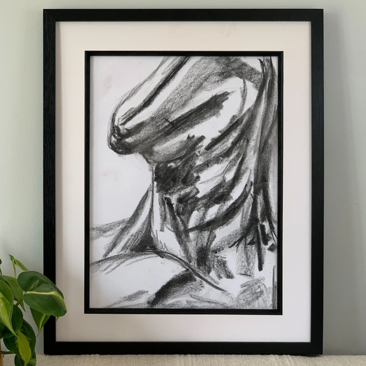 Study No 06 - Charcoal Drawing