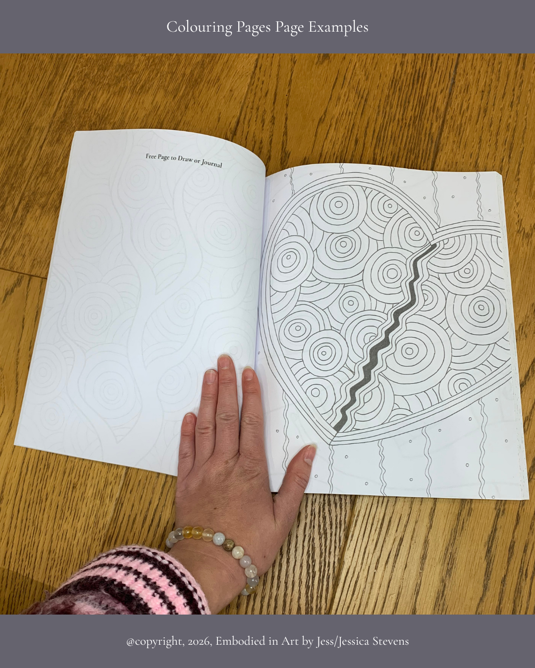 Grief colouring book