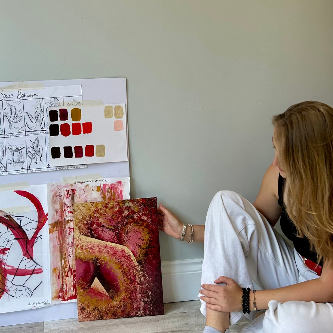 Original art with artist