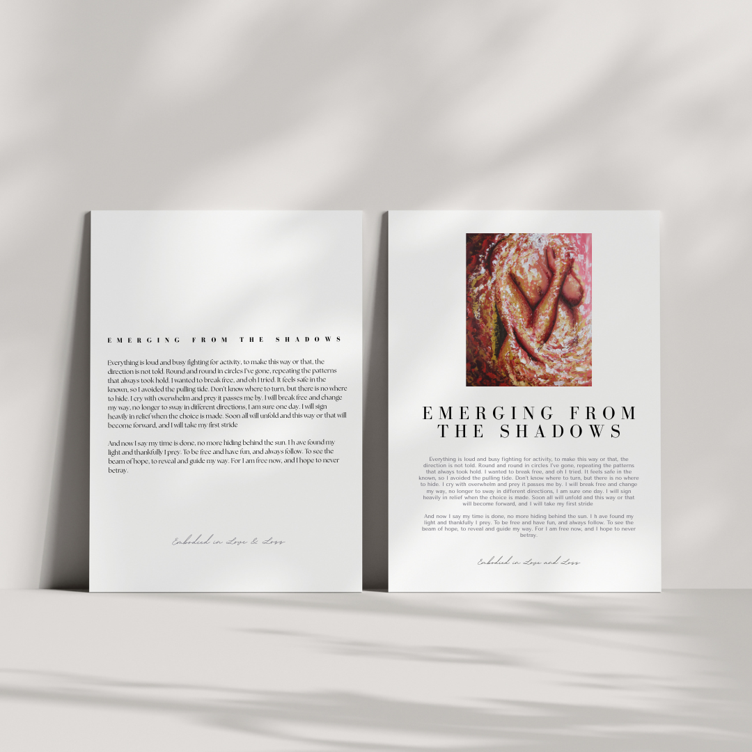 Open book with text and a photograph on a white background