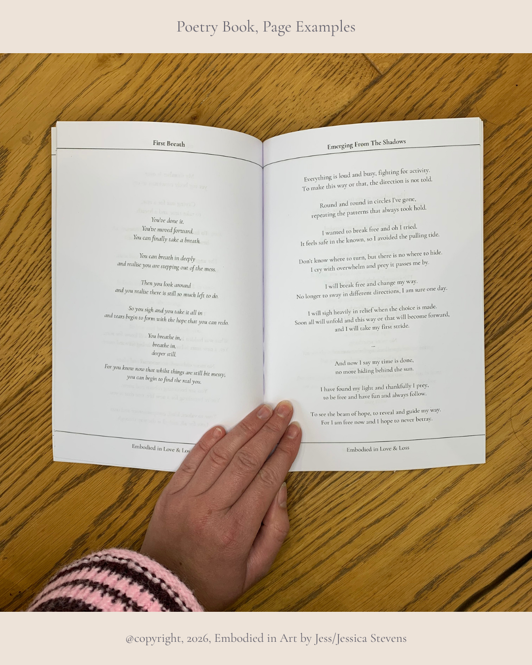 The Space Between: The Book of Poems
