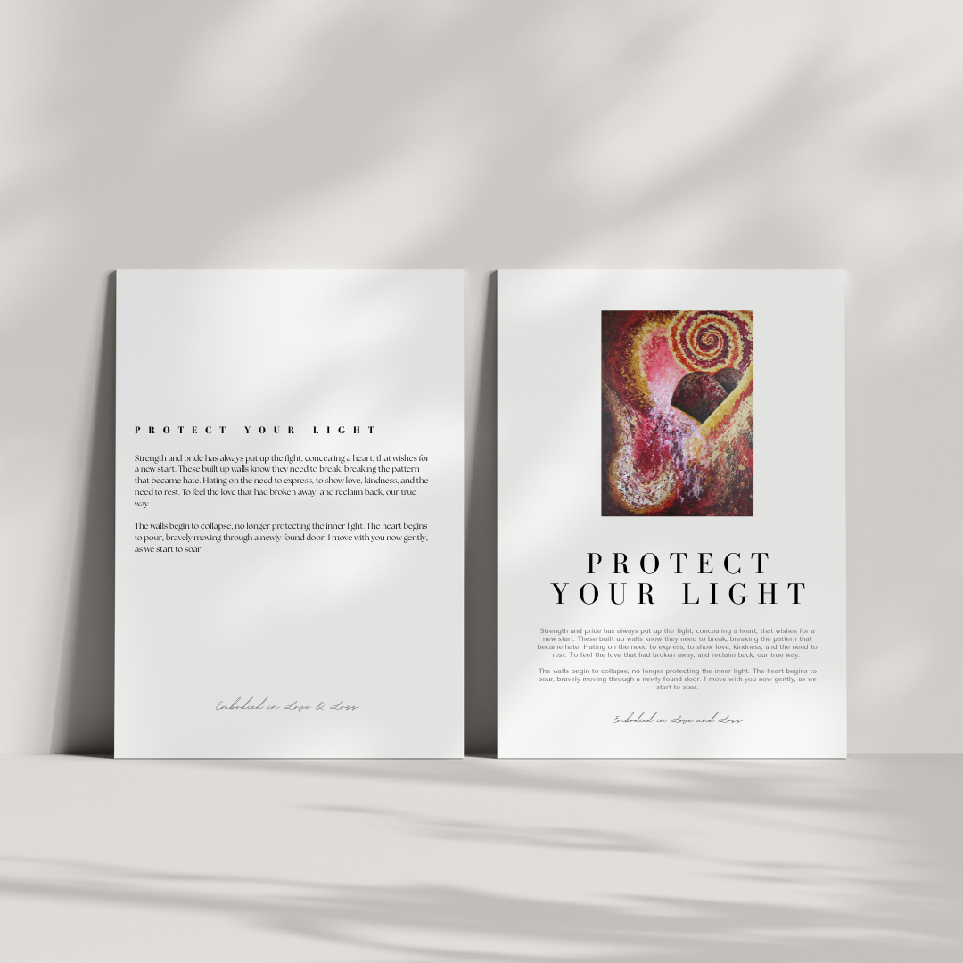 Open book with text and a colorful illustration on a white background