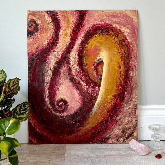 Hidden Heartbreak - Original Art