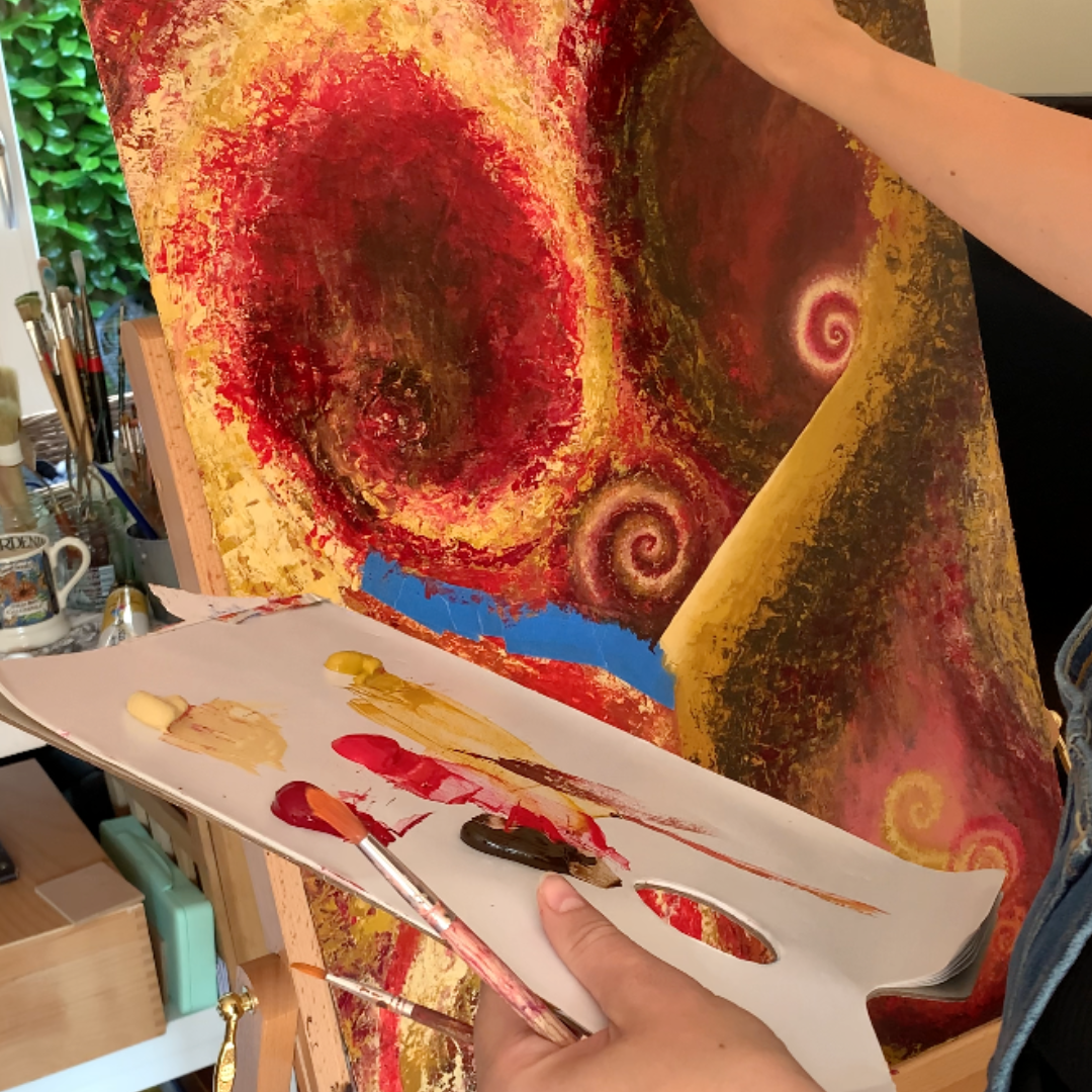 World on Fire - Original Art