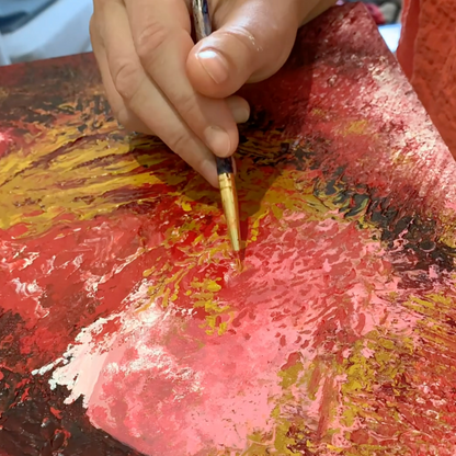 Displaced in Time - Original Art