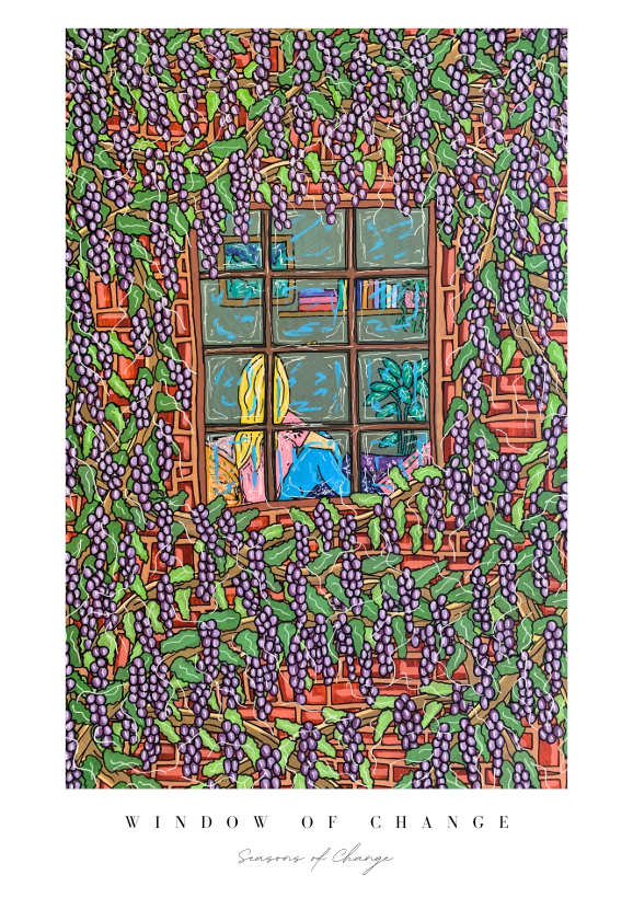 A Window to the Soul "Art Print"