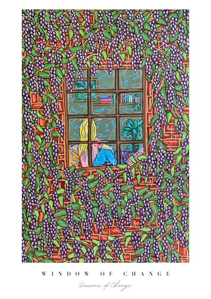 A Window to the Soul "Art Print"