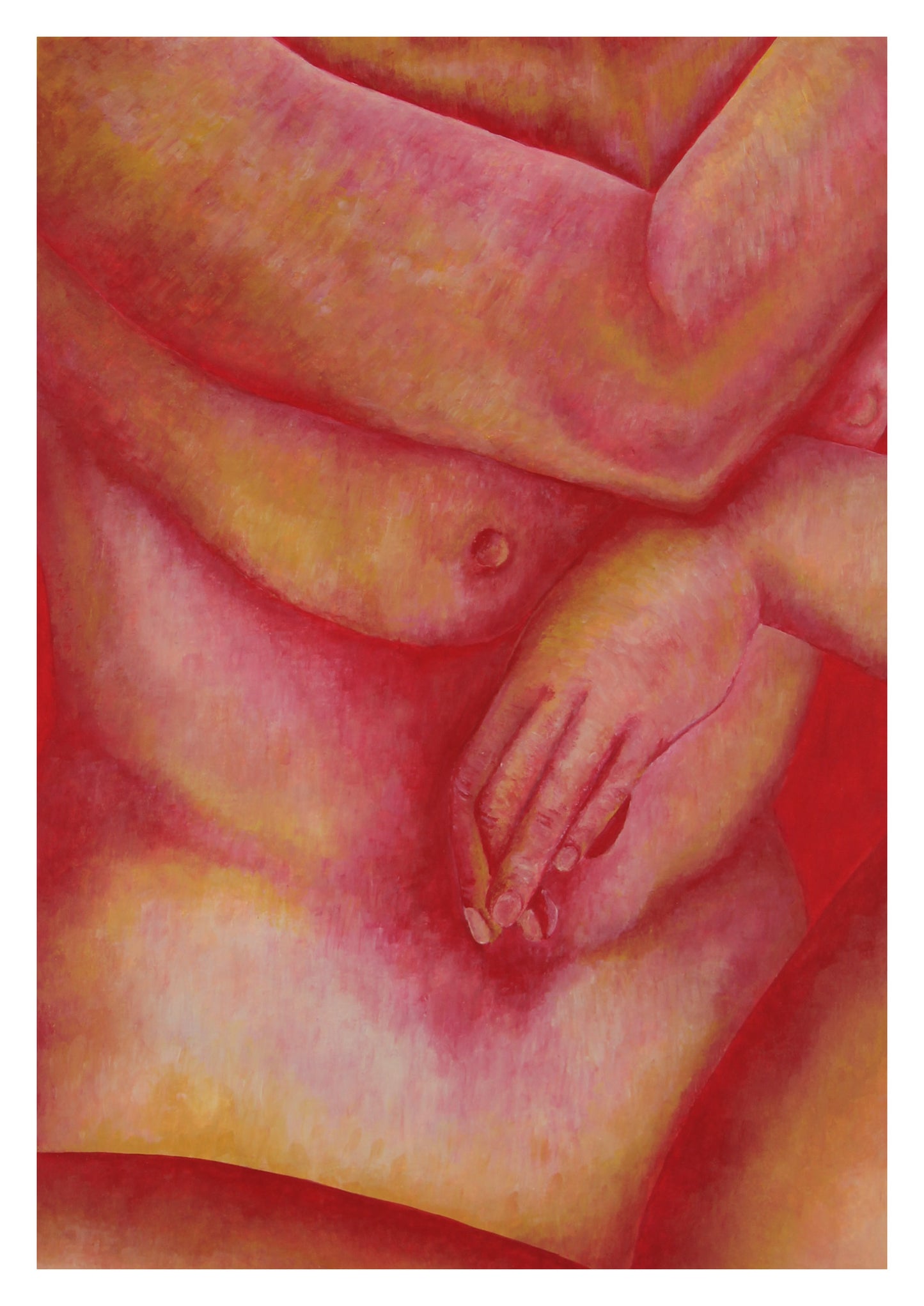 Study 05. A Timid Reveal - Original Painting