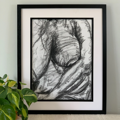 Study No 05 - Charcoal Drawing
