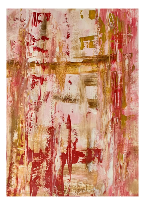 "Displaced in Time" Heart Space Art Print