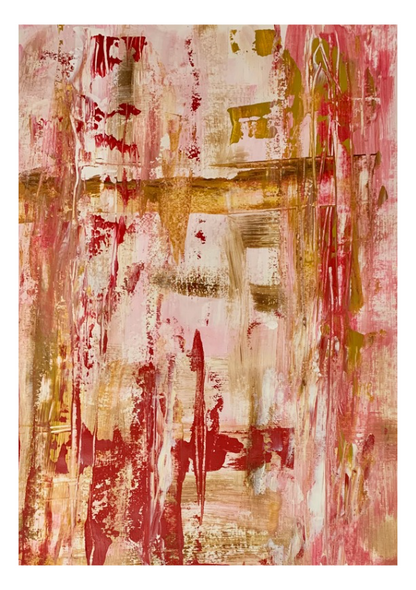 "Displaced in Time" Heart Space Art Print