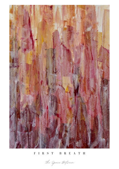"First Breath" Heart Space Art Print