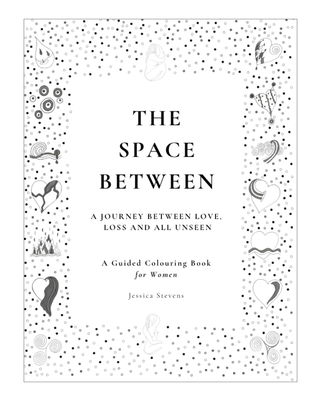 Guided Grief Colouring Book for Women