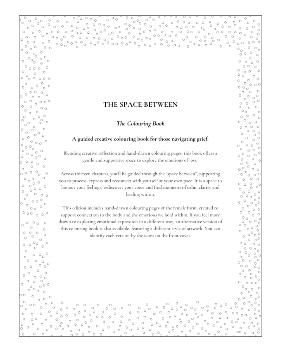 Guided Grief Colouring Book for Women
