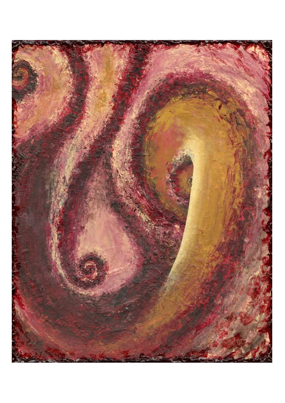 "Hidden Heartbreak" Art Print