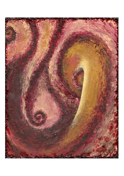 "Hidden Heartbreak" Art Print