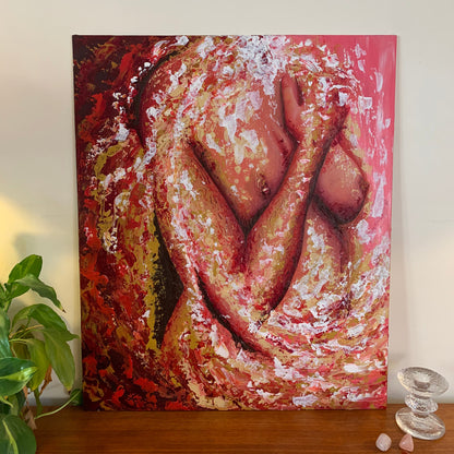 Emerging from the Shadows - Original Art