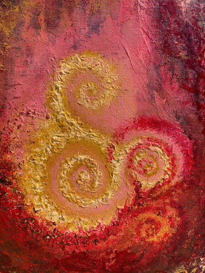 World on Fire - Original Art