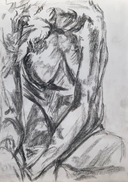 Study No 03 - Charcoal Drawing