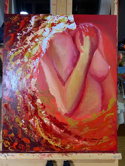 Emerging from the Shadows - Original Art