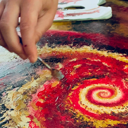 World on Fire - Original Art