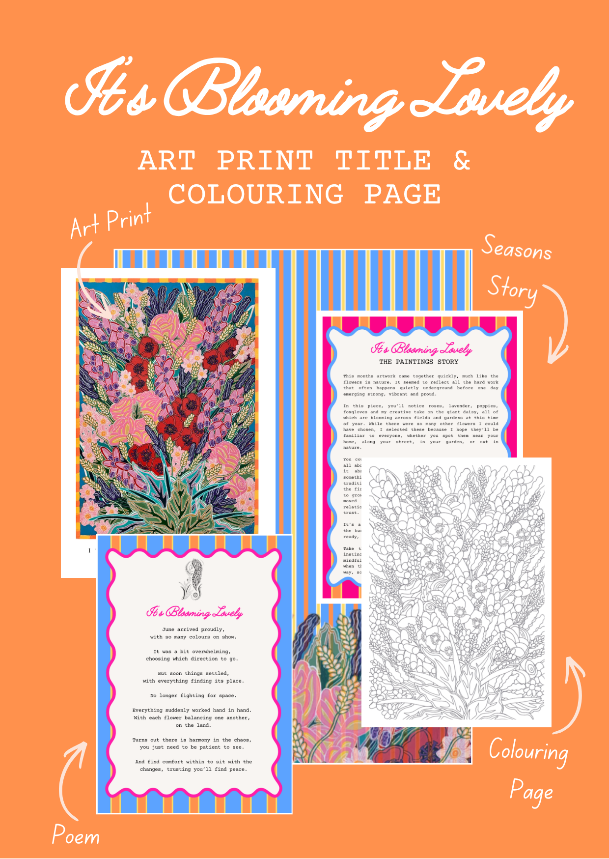 It's Blooming Lovely "Art Print"