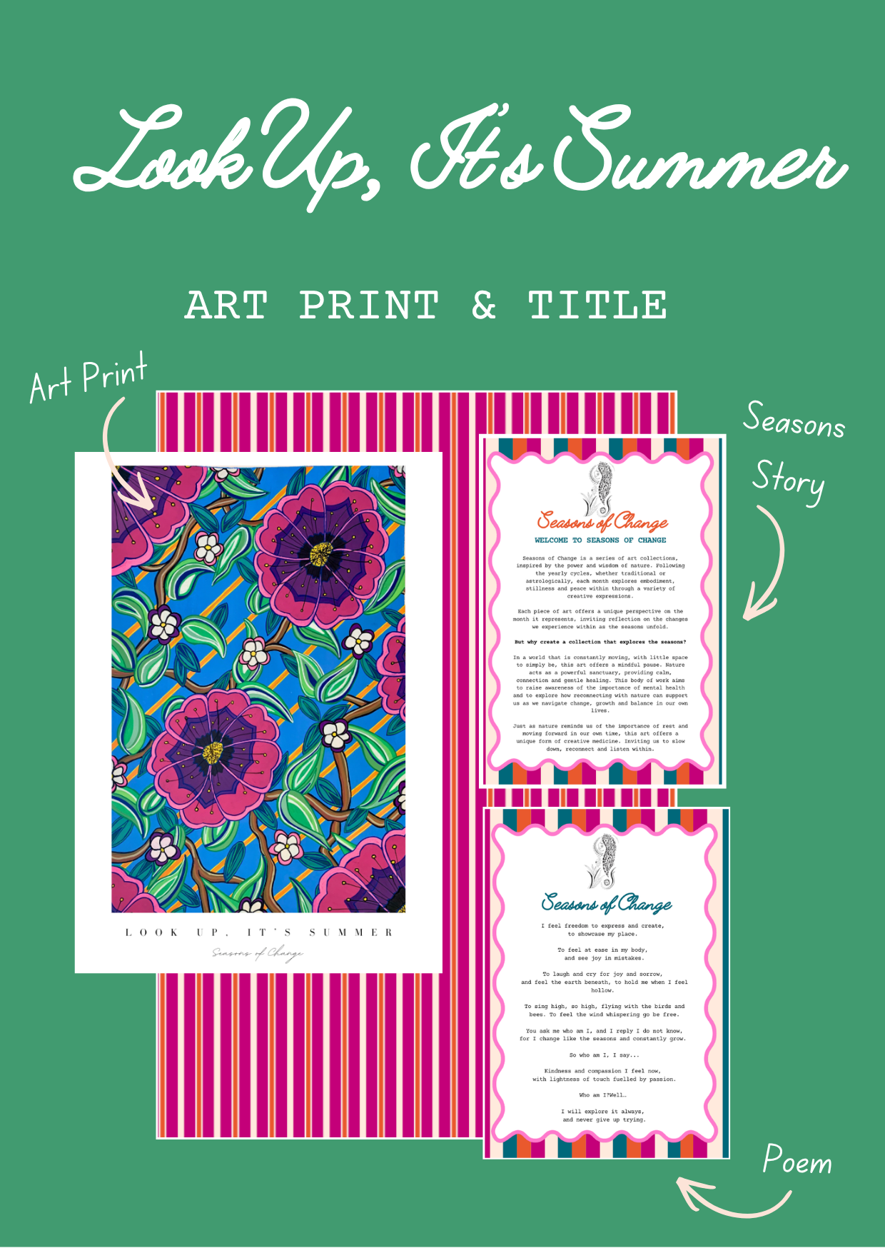 Look Up, It's Summer "Art Print"