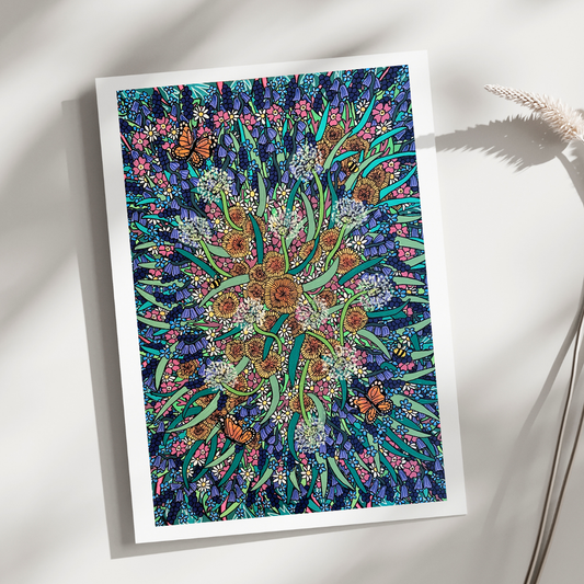 Mother Nature Gave Birth "Art Print"