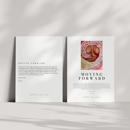 Poem Prints of artistic abstract painting