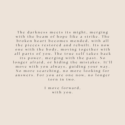 Text on a beige background with a motivational quote.