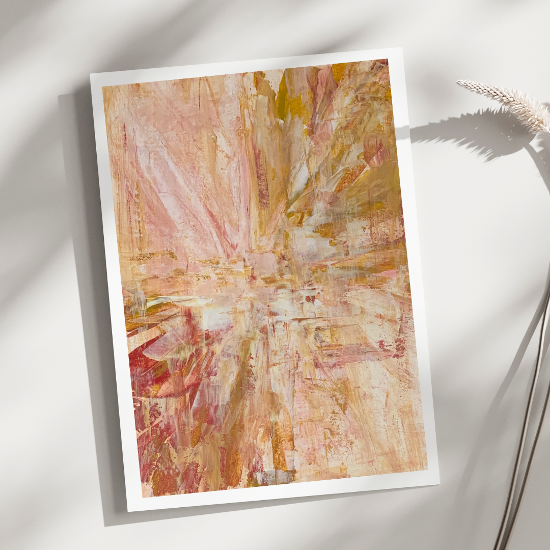 "Protect Your Light" Heart Space Art Print