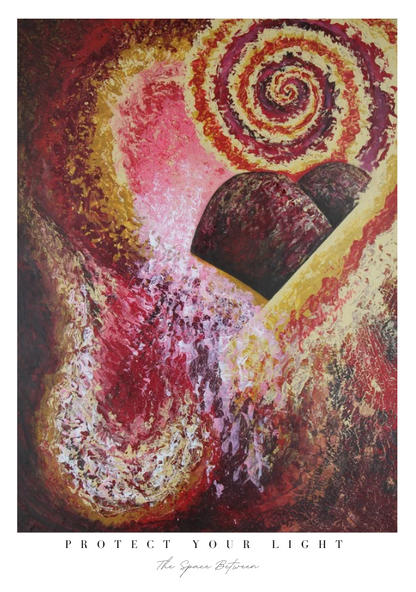 "Protect Your Light" Art Print