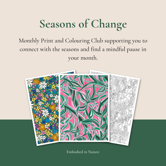 Mindfulness Print and Colouring Club
