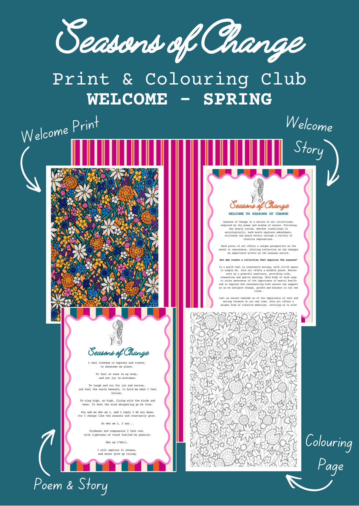 Mindfulness Print and Colouring Club