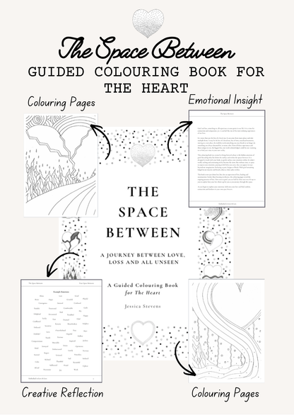 Guided Grief Colouring Book for the Heart