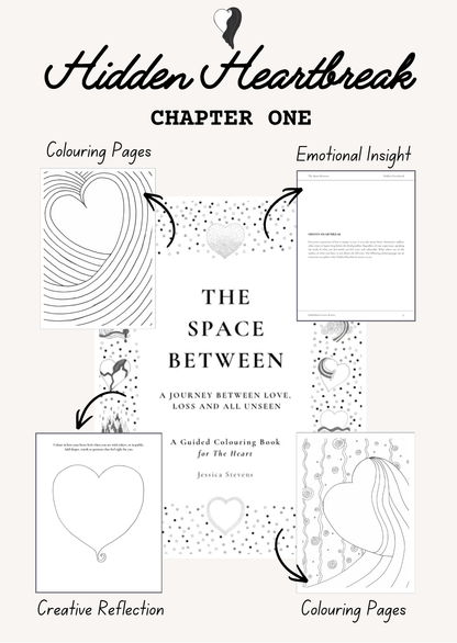 Guided Grief Colouring Book for the Heart