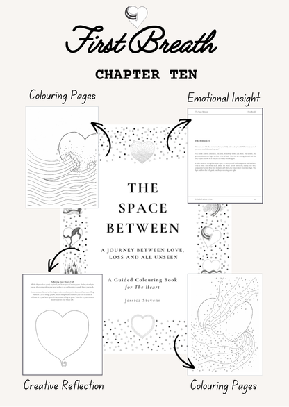 Guided Grief Colouring Book for the Heart