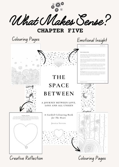 Guided Grief Colouring Book for the Heart