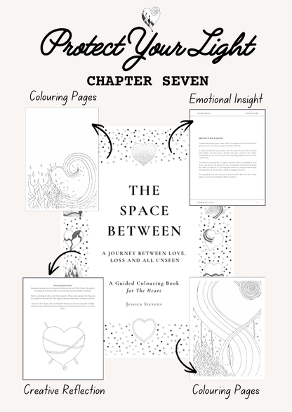 Guided Grief Colouring Book for the Heart