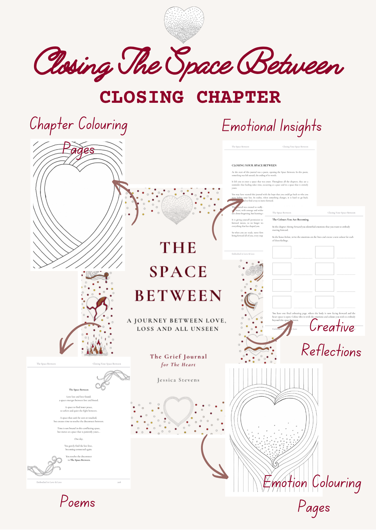 Grief Journal for the Heart (Paperback)