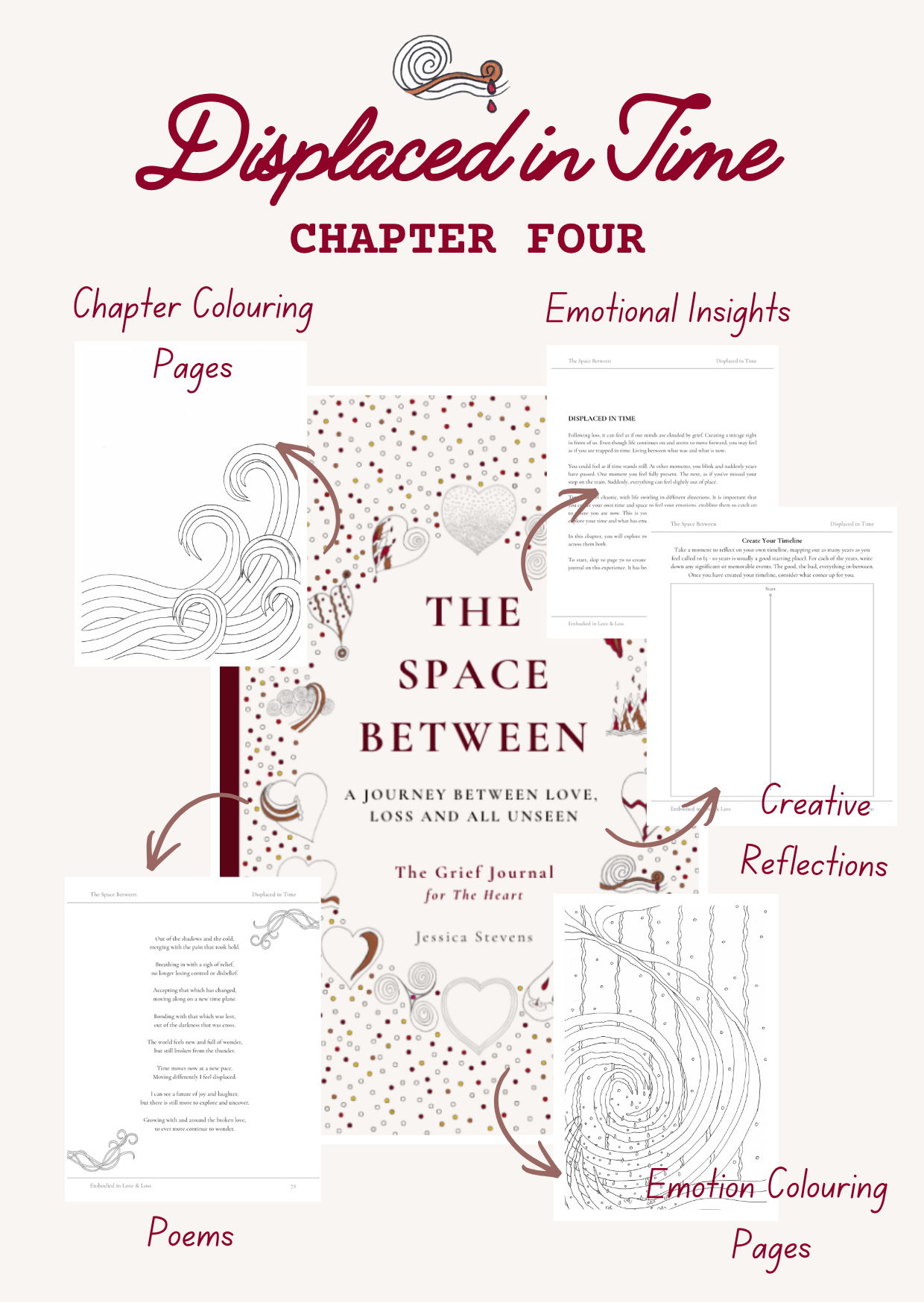 Grief Journal for the Heart (Hardback)