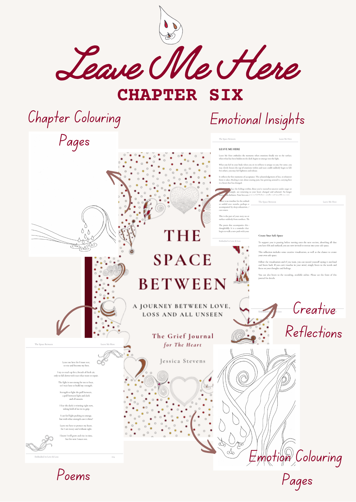 Grief Journal for the Heart (Hardback)