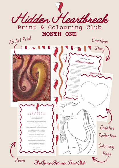 Grief Print & Colouring Club for Women