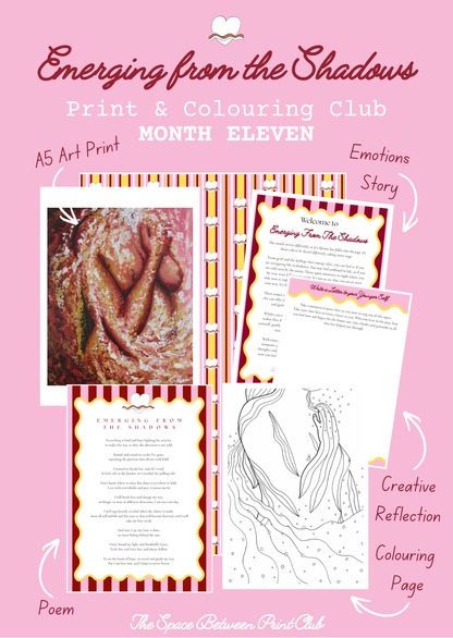 Grief Print & Colouring Club for Women