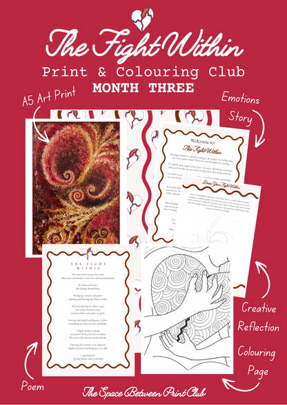 Grief Print & Colouring Club for Women
